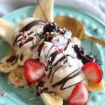 Banana Split Ice Cream