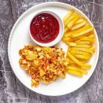French Fries & Egg Sauce