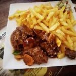 Peppered Beef & Chips