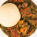 Vegetable Soup & Swallow